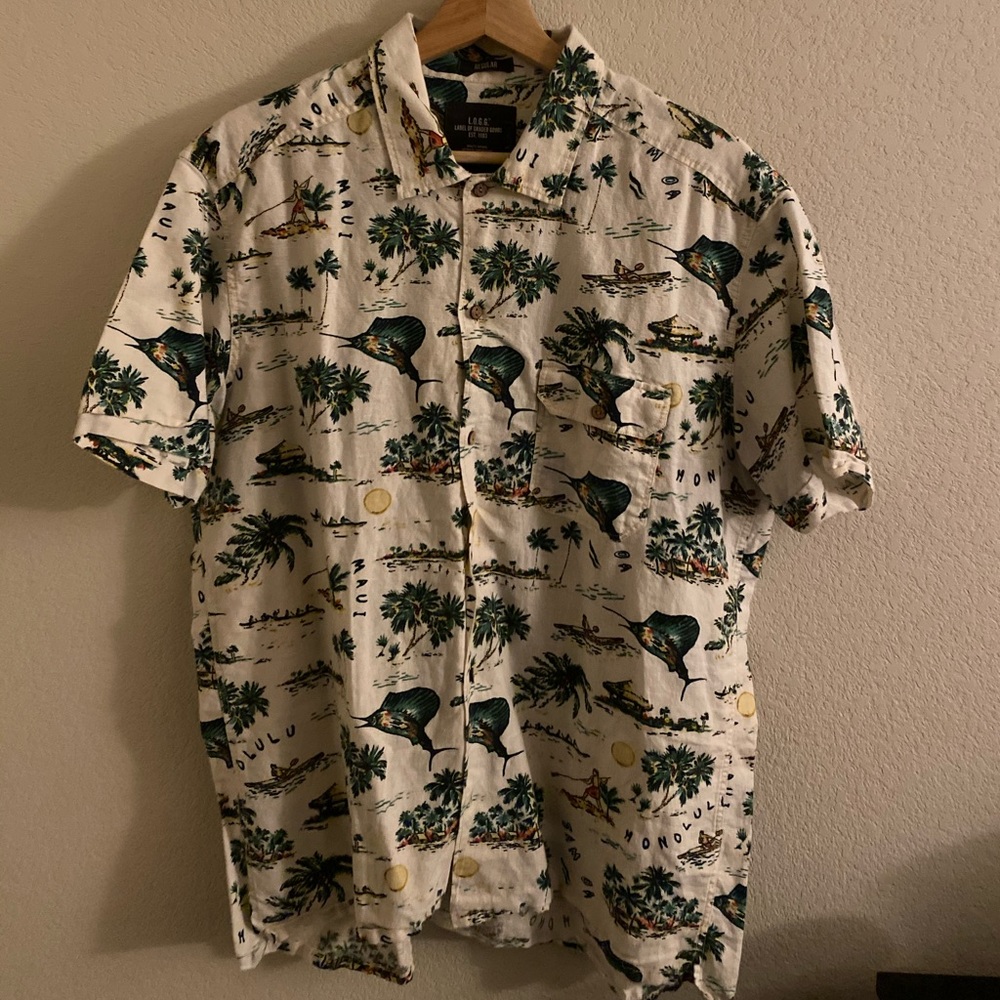 H&M Short Sleeve Botton Down Shirt